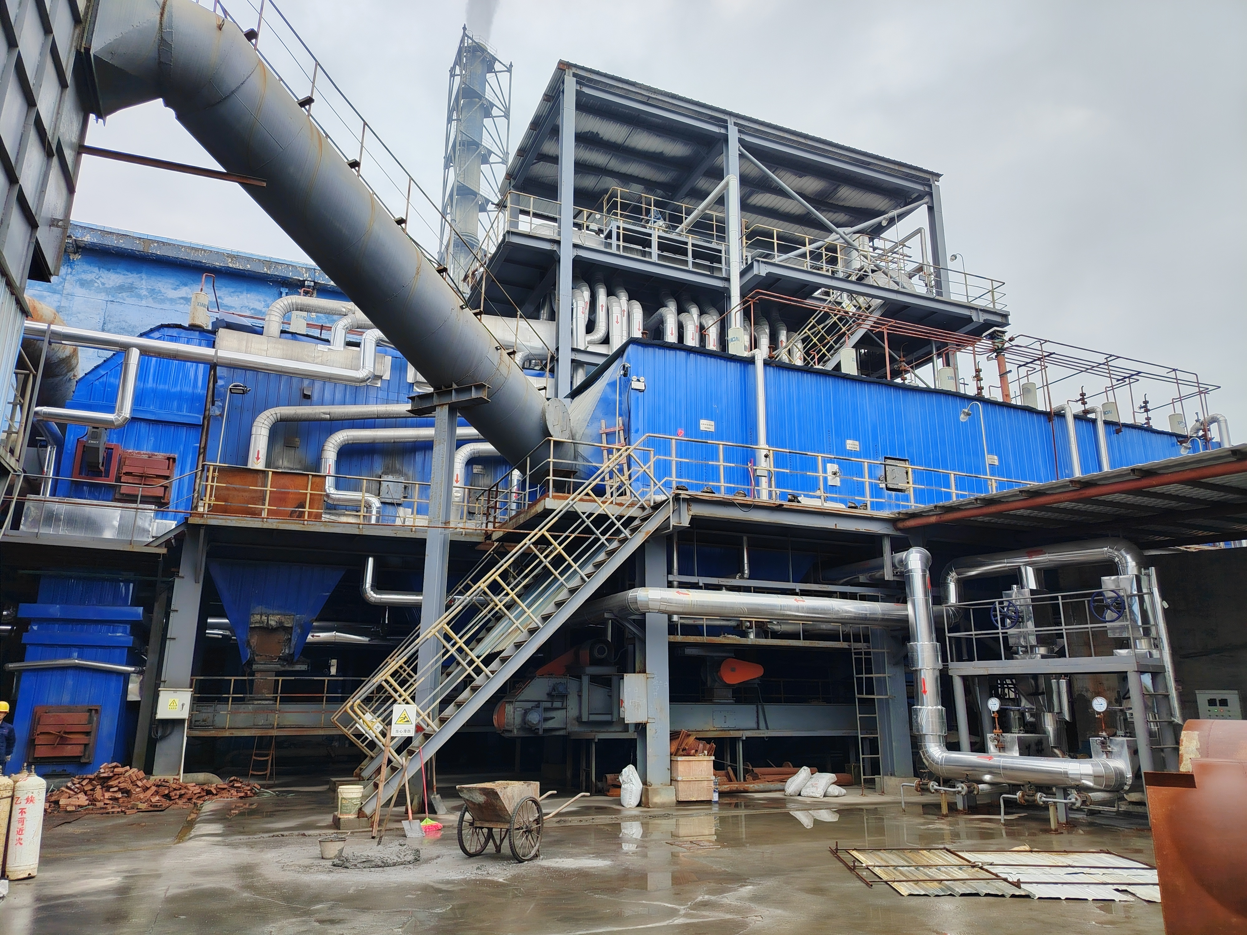 湖南银星反射炉余热接纳项目